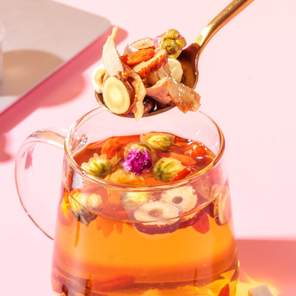 Red Ginseng Rose Vitality Tea