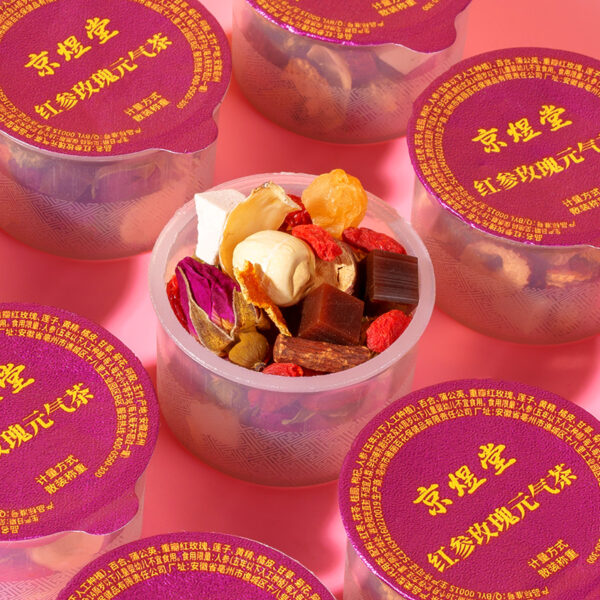 Red Ginseng Rose Vitality Tea