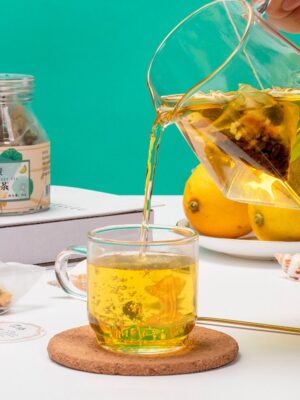Lemon and Lotus Leaf Tea