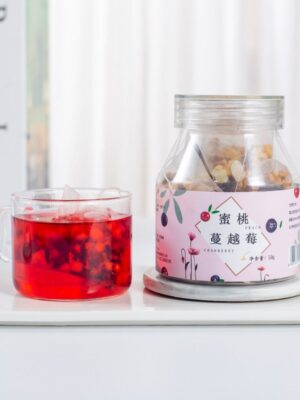 Peach and Cranberry Tea