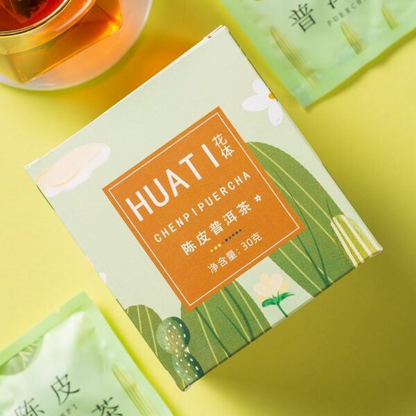 Dried Tangerine Peel and Pu'er Tea