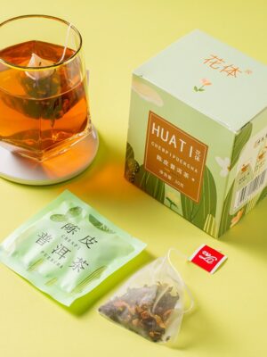 Dried Tangerine Peel and Pu'er Tea