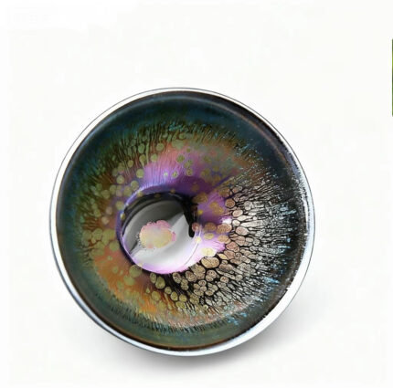 Seven-Color Yaobian. Star River Tianmu Tea Cup